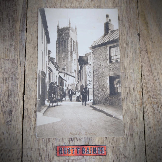 Postcard, Cromer High Street, Printed