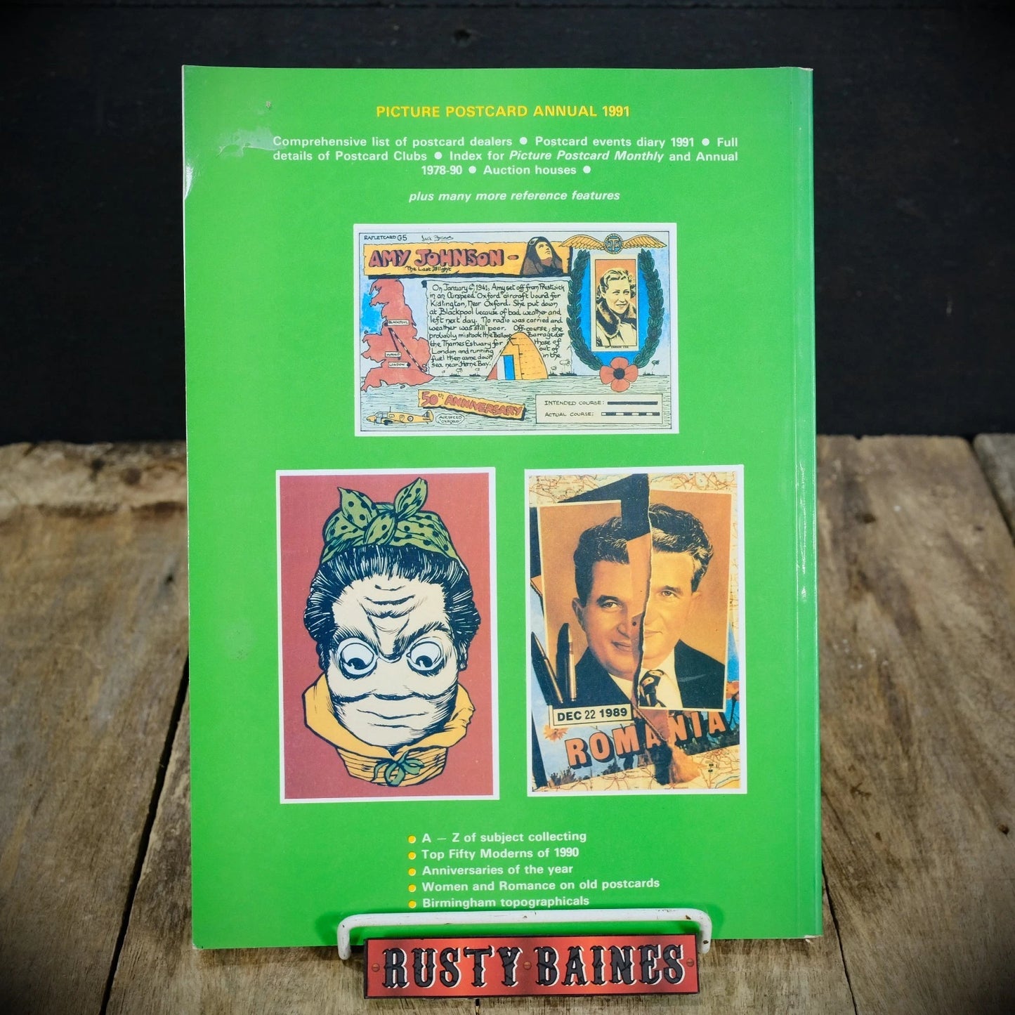 Picture Postcard Annual 1991, FGO Stuart Shipping, Birmingham, Softcover