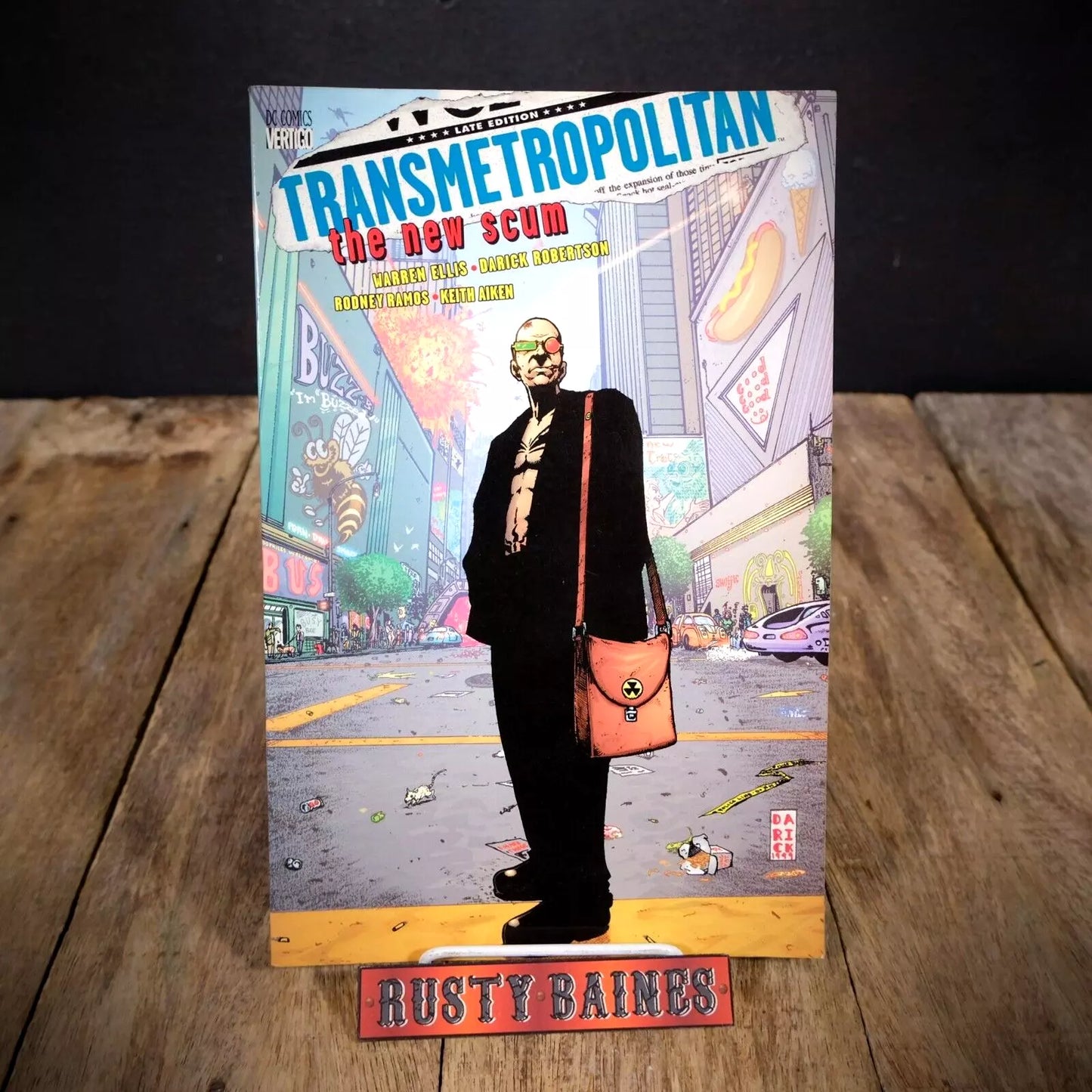 Transmetropolitan The New Scum, 2000 Softcover