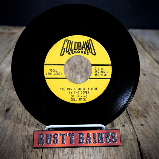 Record 7" Single, Dell Mack, You Can't Judge a Book by its Cover