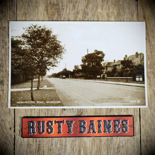 Postcard, Wilmslow, Manchester Road, Cheshire, Printed