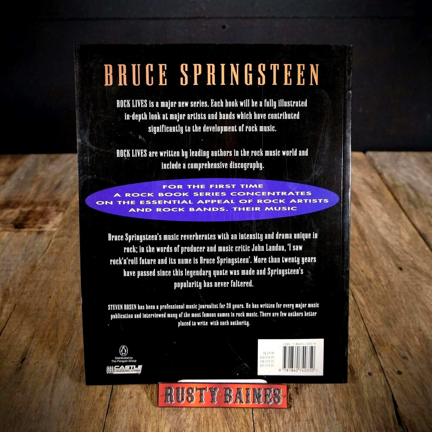 Bruce Springsteen, The Ultimate Story, Steven Rosen, 1995, Softcover
