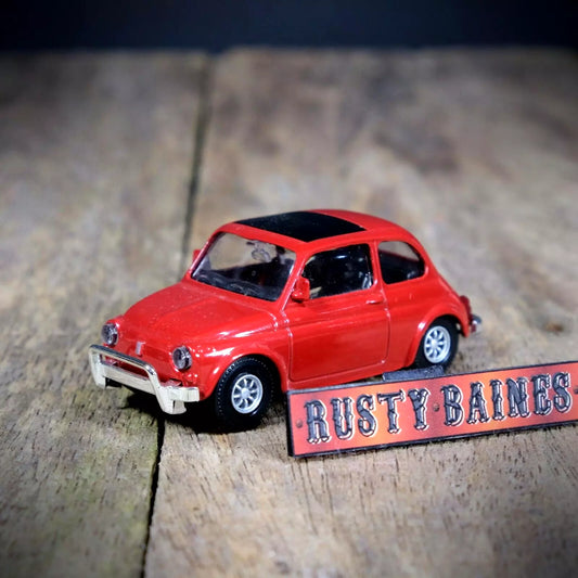 Mondo Motors Fiat 500 Classic Car, Red, No Box