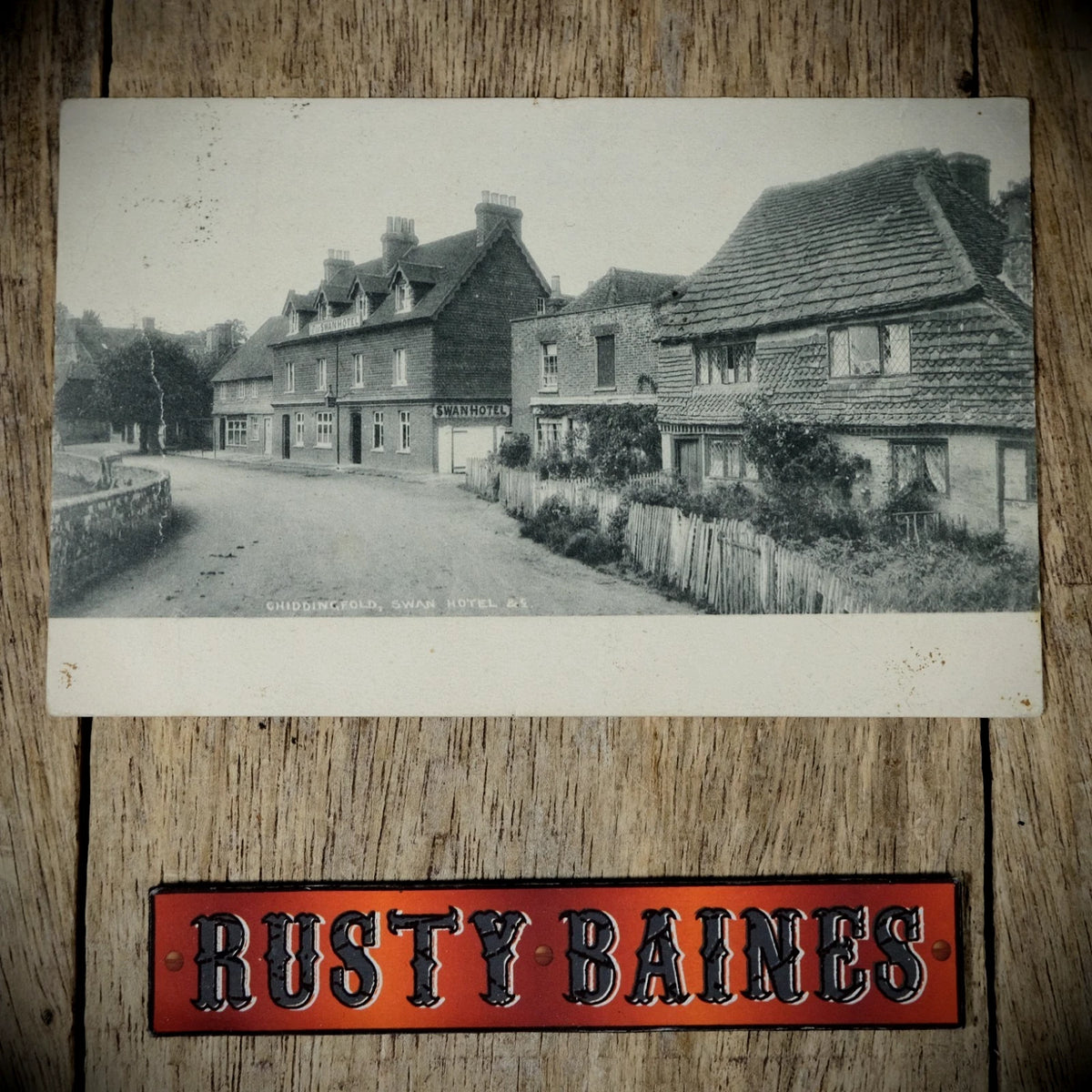 Postcard, Chiddingfold, Swan Hotel Printed