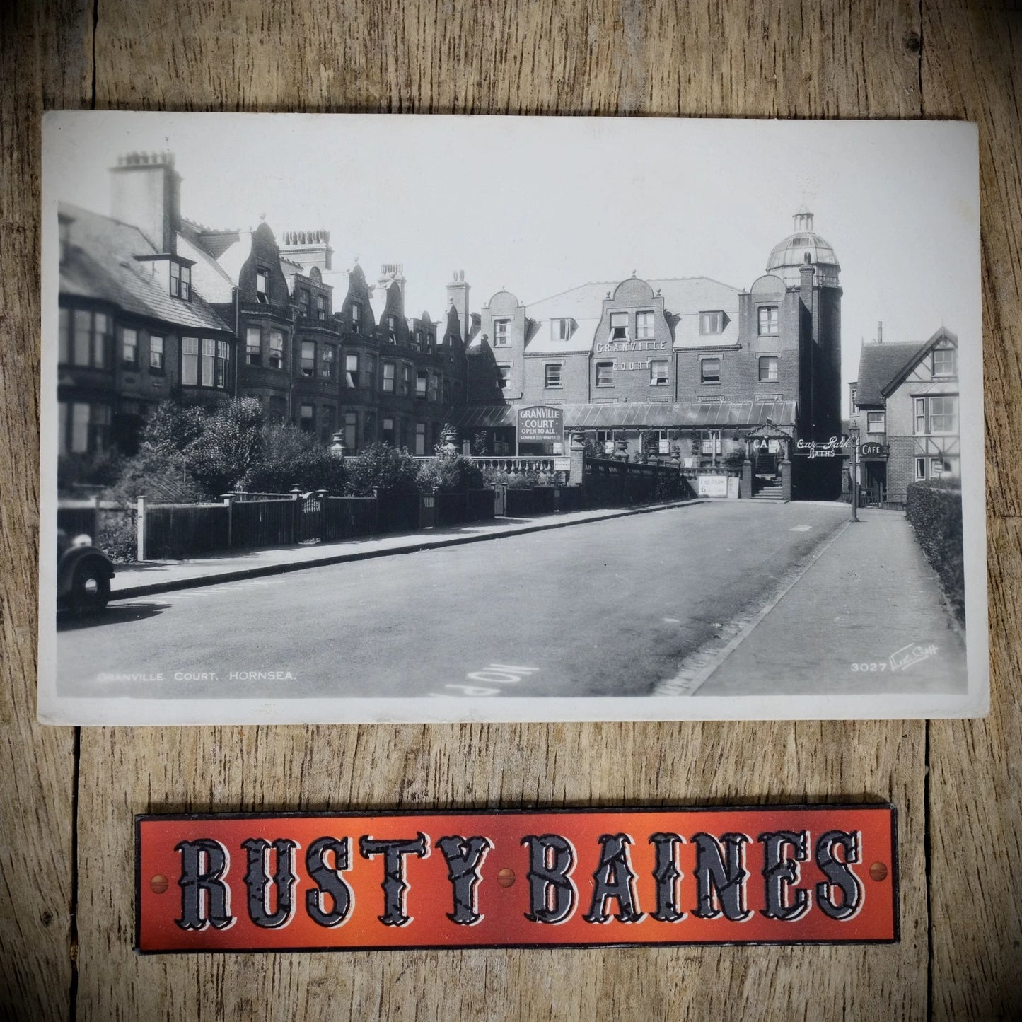 Postcard, Hornsea Granville Court Hotel, 1959, Real Photo