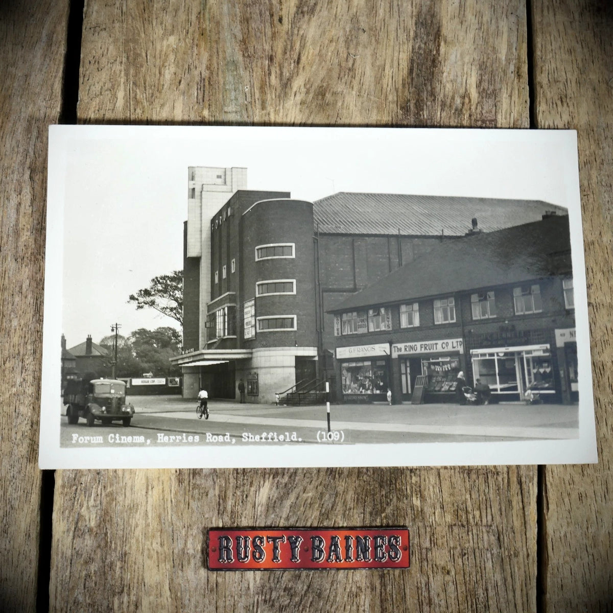 Postcard, Sheffield, Forum Cinema, Herries Rd, Longley, Real Photo