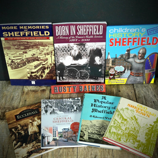 Sheffield Local History Books Bundle, Ecclesall, Women's Health, City Centre