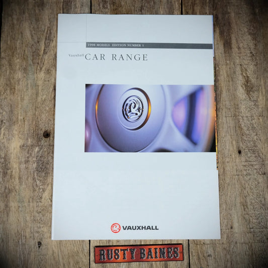 Sales Brochure, Vauxhall 1998 Range, Corsa, Astra, Tigra, Vectra Etc