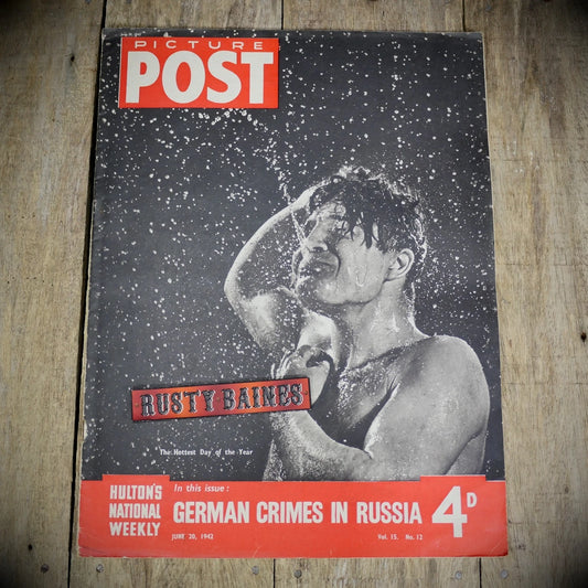 Picture Post 20 June 1942 London Ballet, WW2 Crimes, Hannen Swaffer