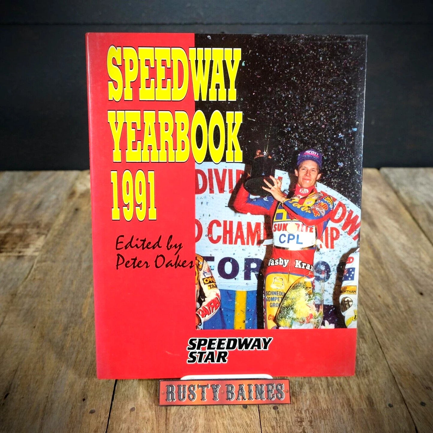 Speedway Yearbook 1991, Peter Oakes, Hardcover