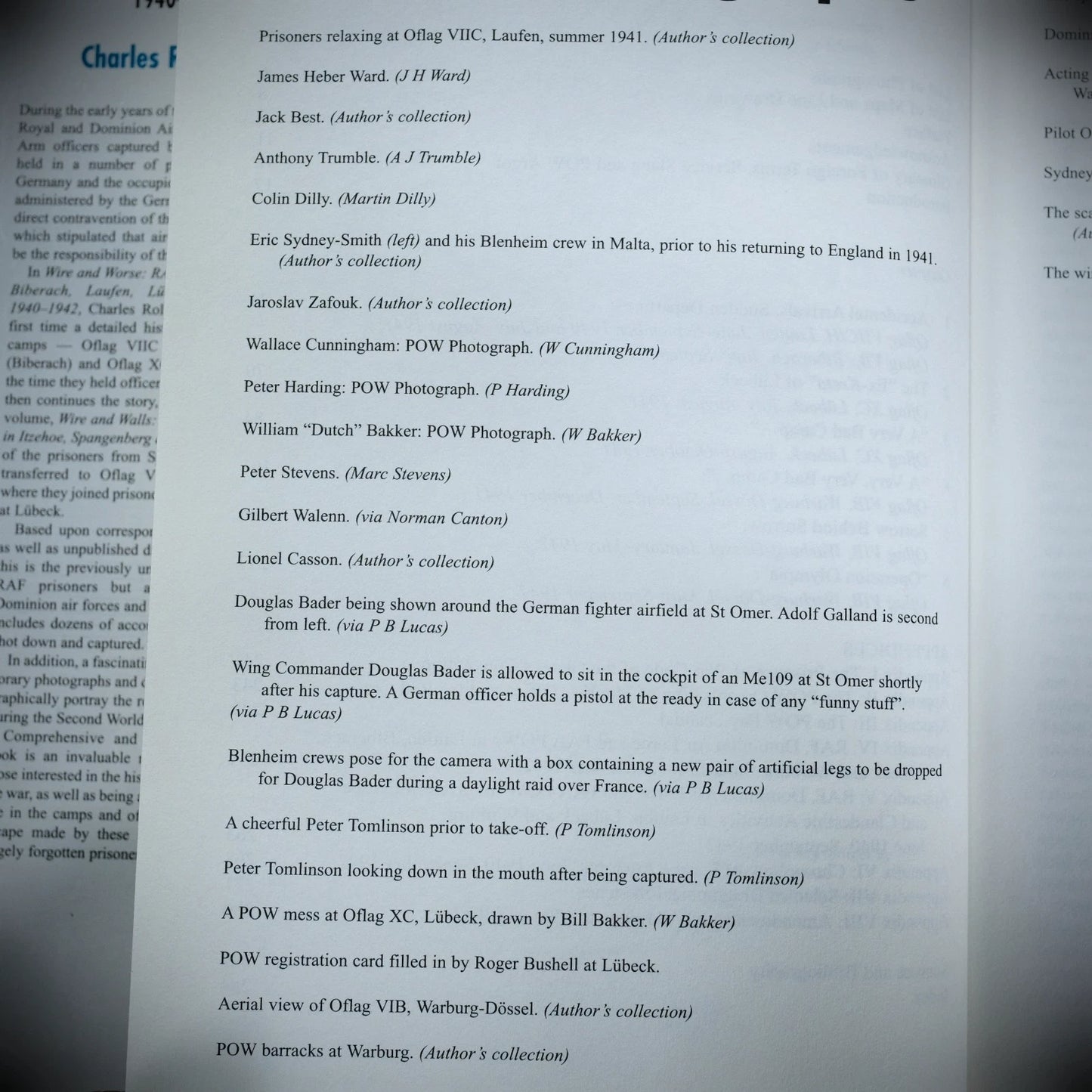 Wire and Worse, RAF Prisoners of War, Laufen, Biberach, Lubeck, Warburg, HB