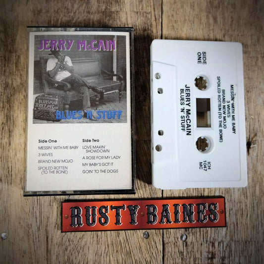 Cassette Tape, Jerry McCain, Blues N Stuff