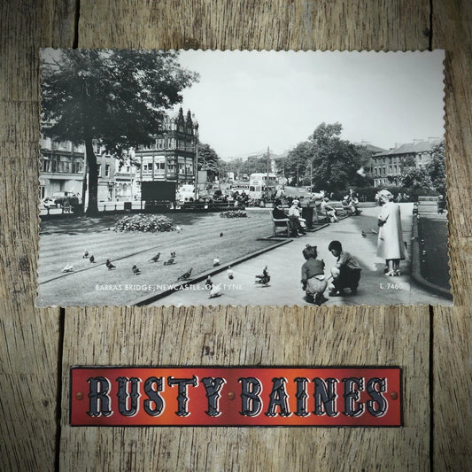 Postcard, Barras Bridge, Newcastle, Mid Century Real Photo