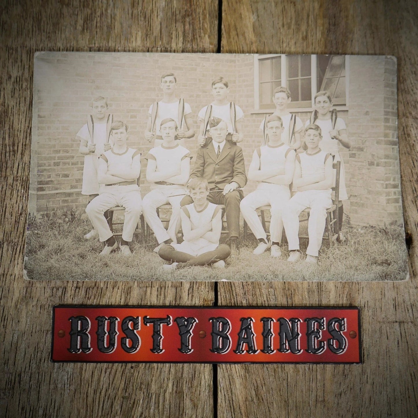 Postcard, Sport Interest, Unidentified Rounders Team, Real Photo