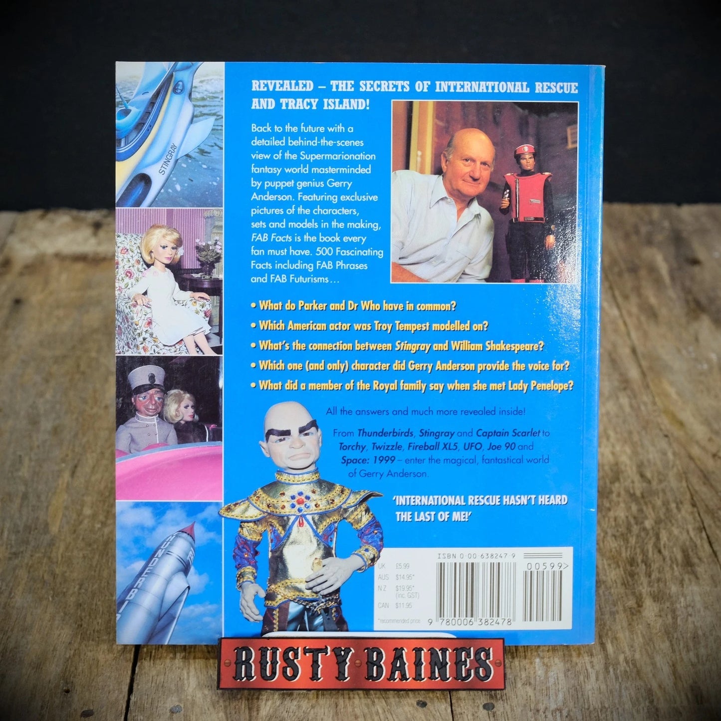 Gerry Anderson's Fab Facts (Thunderbirds) Simon Archer, Softcover