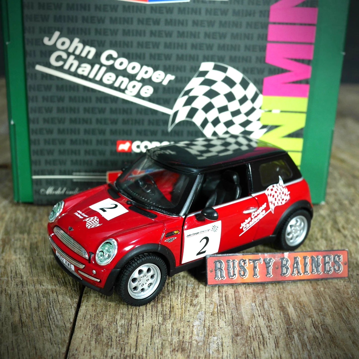 Corgi Premium Edition BMW MINI John Cooper Challenge No.2
