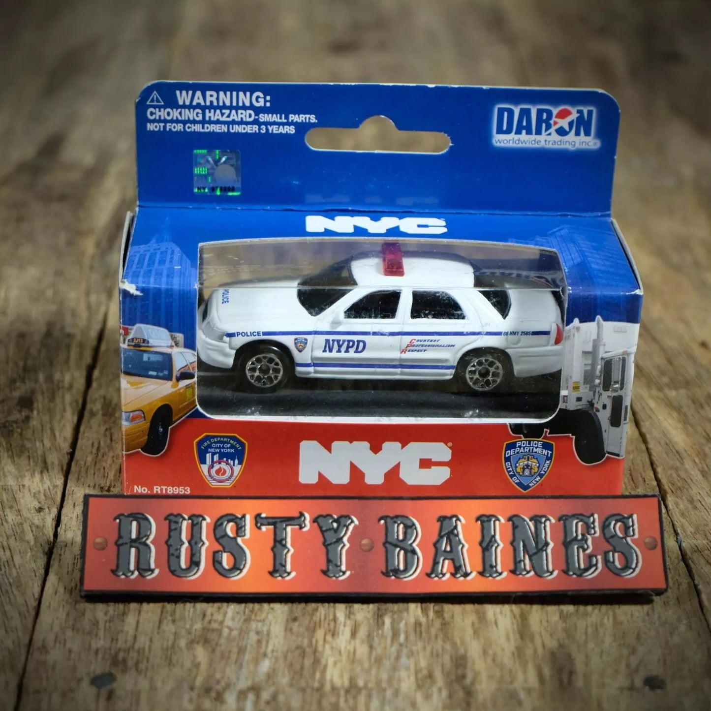 Ford Crown Victoria NYPD New York Police Car, Daron/Realtoy