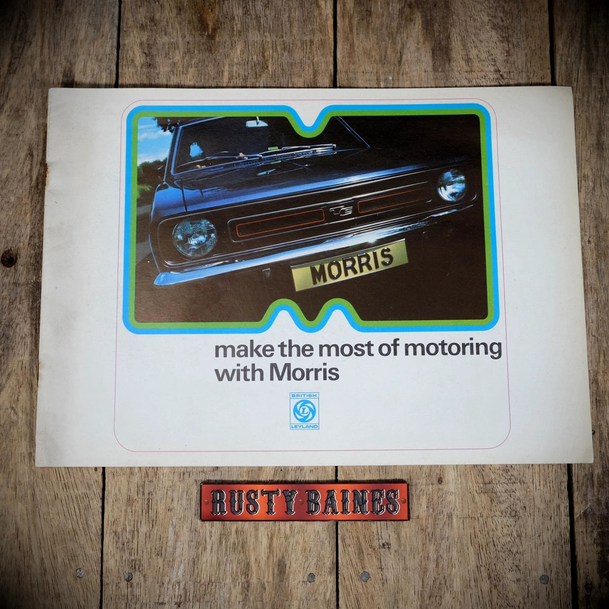Car Brochure, Morris/British Leyland 1974, Marina/1800/2200/Mini/Clubman/1275GT