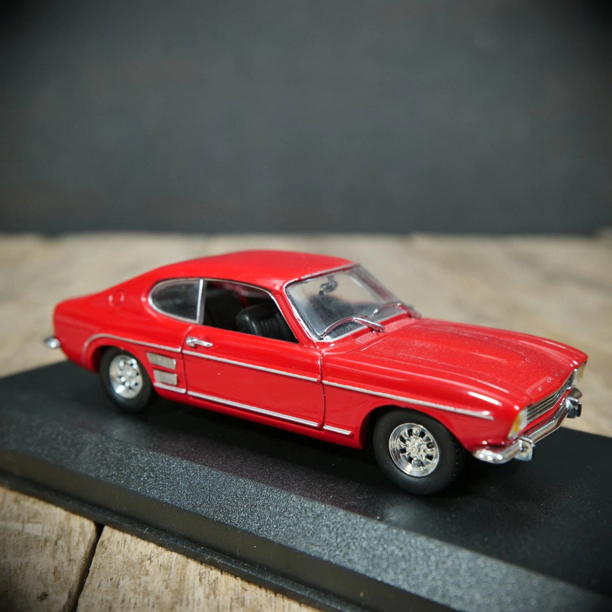 Corgi Detail Car Ford Capri Mk1 3000 GT, Red, 1/43 Scale Model, Boxed
