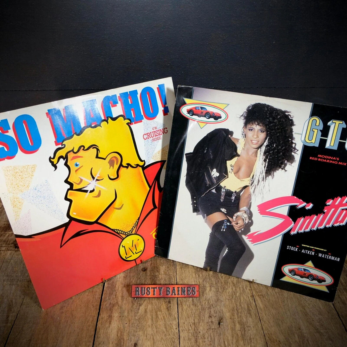 Record 12" Single x2, Sinitta, GTO/So Macho