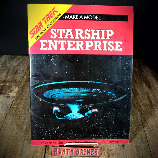 Star Trek Next Generation Starship Enterprise Make a Model, Softcover