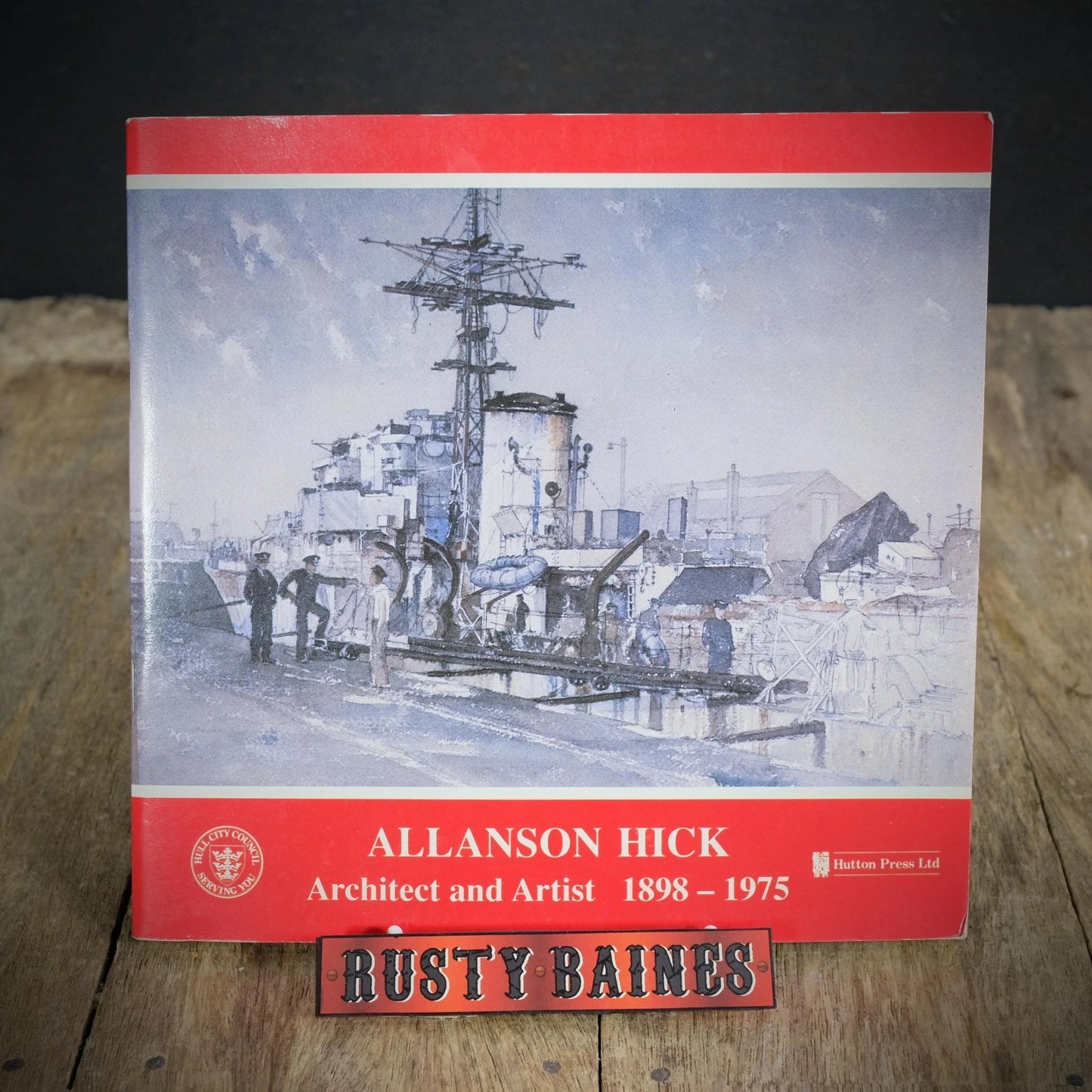Allanson Hick, Architect & Artists 1898-1975, 1991 Booklet, Maritime Art, Hull