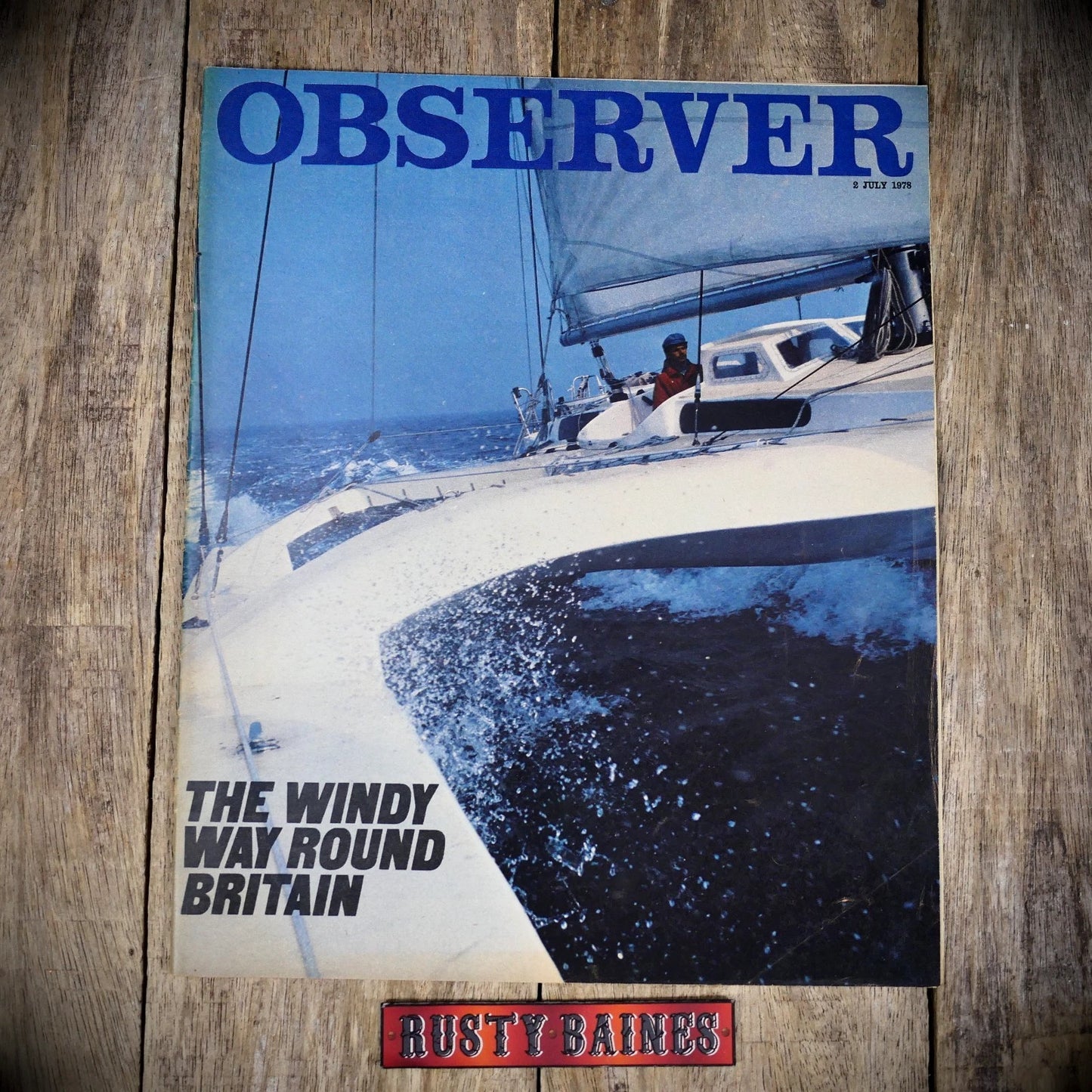 Vintage Observer Magazine 2nd July 1978, Brook Shields, Thomas Bewick