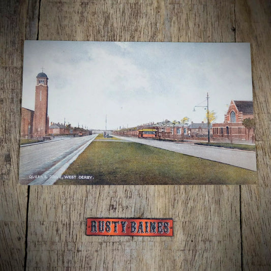 Postcard, Liverpool, West Derby Queen's Drive, Printed