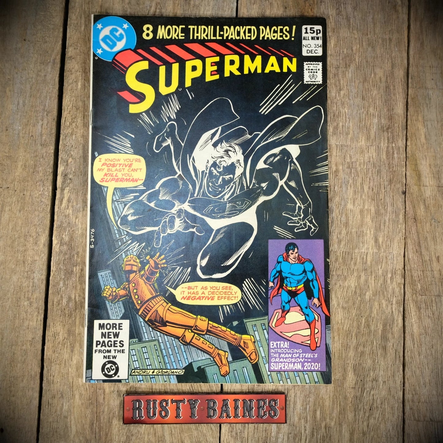 Comic Bundle, DC Superman #354-355-356