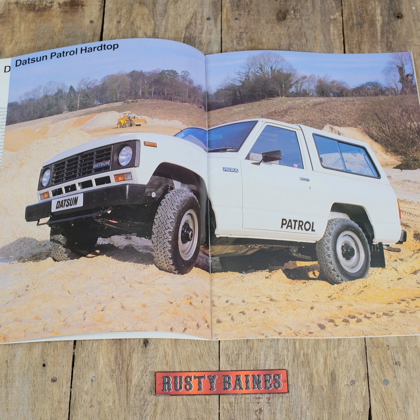 Original Car Brochure, Nissan Patrol SUV 4x4 1982 UK