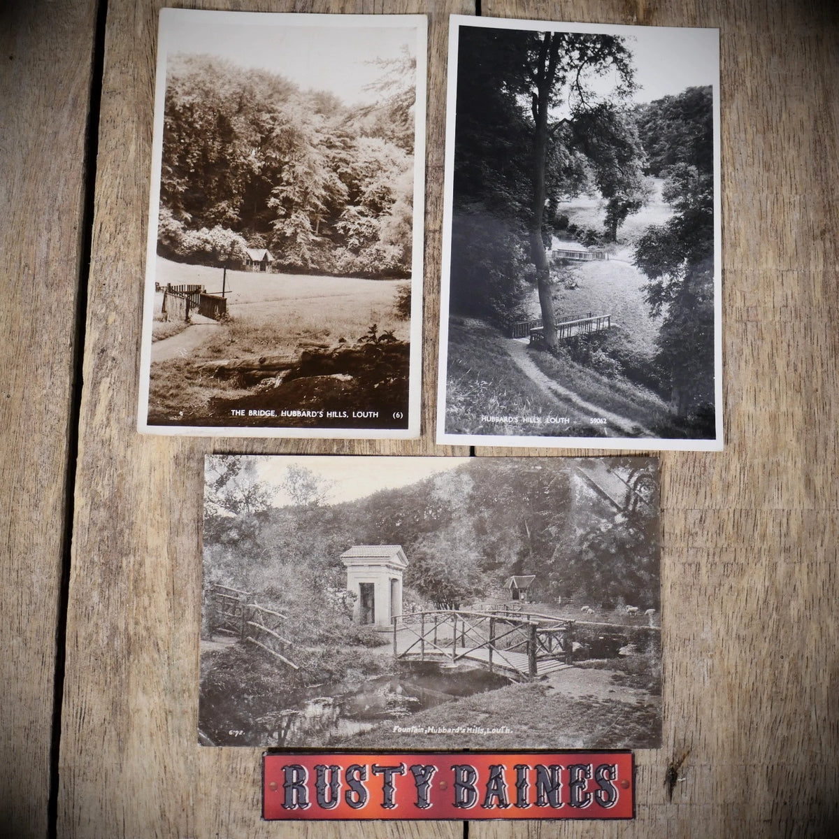 Postcard, Louth Hubbard's Hills Bundle, Real Photo & Printed