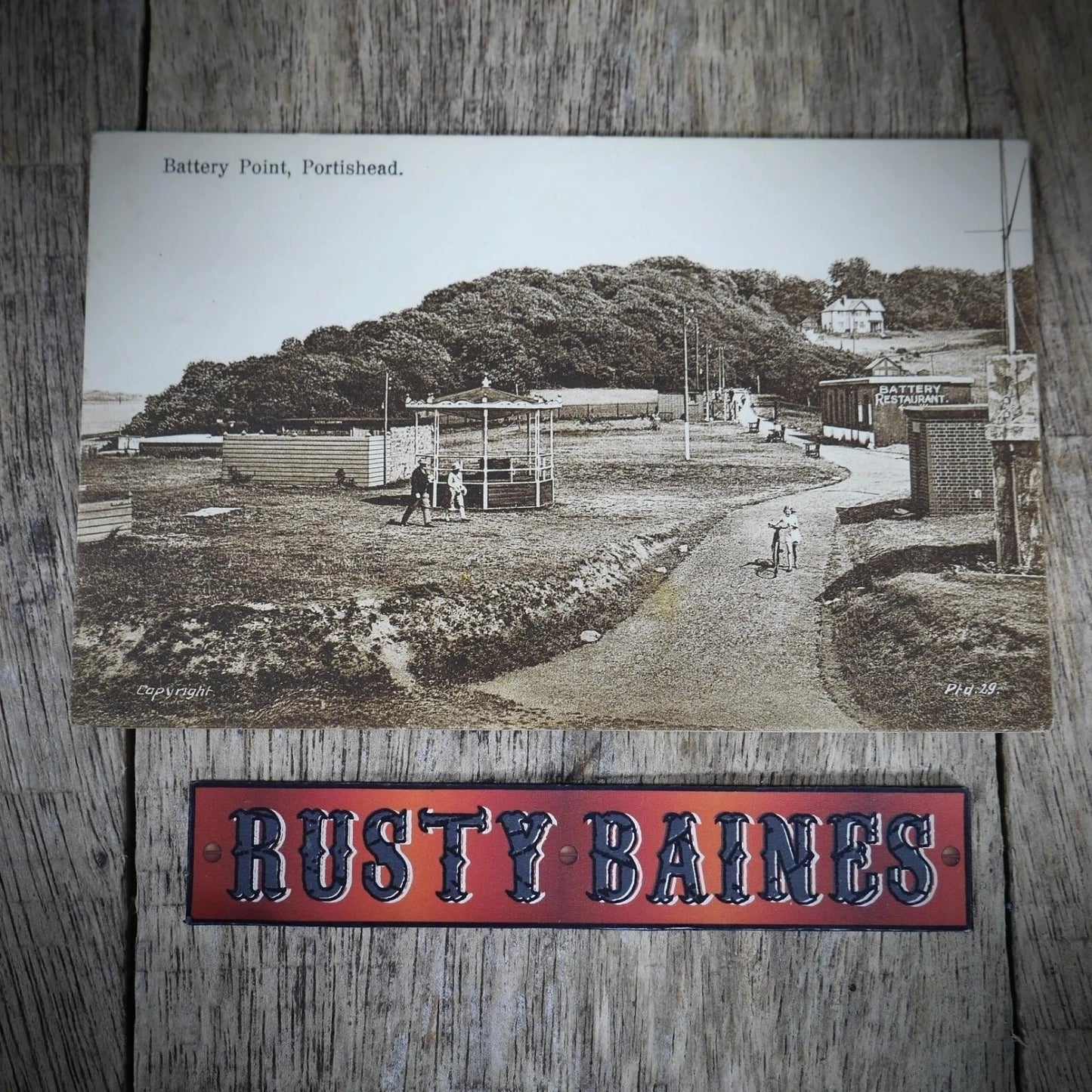 Postcard, Portishead, Battery Point