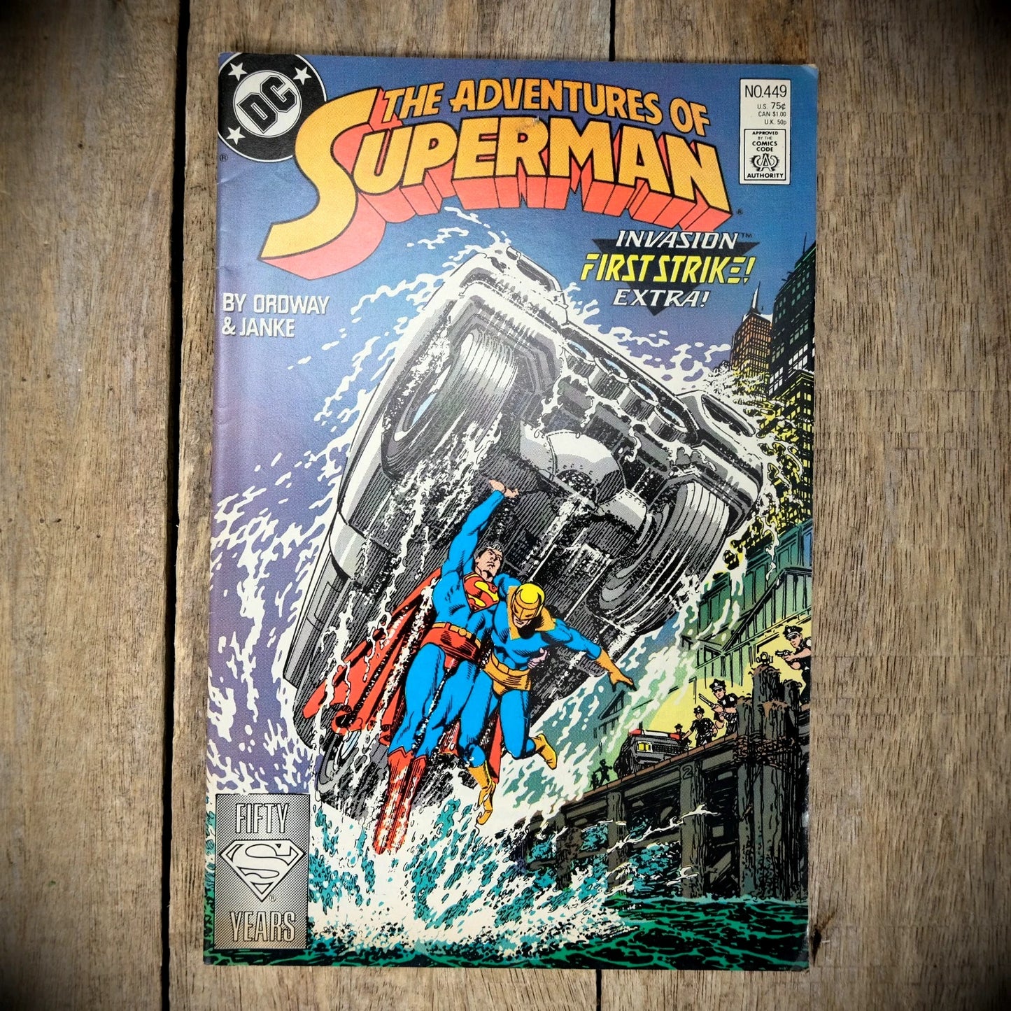 Comic Bundle, DC The Adventures of Superman #447-448-449