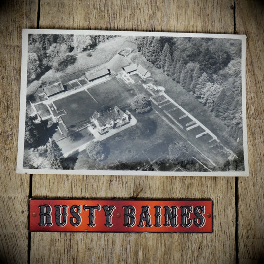 Postcard, Chedworth Roman Villa, Aerial Real Photo, Nr Cheltenham