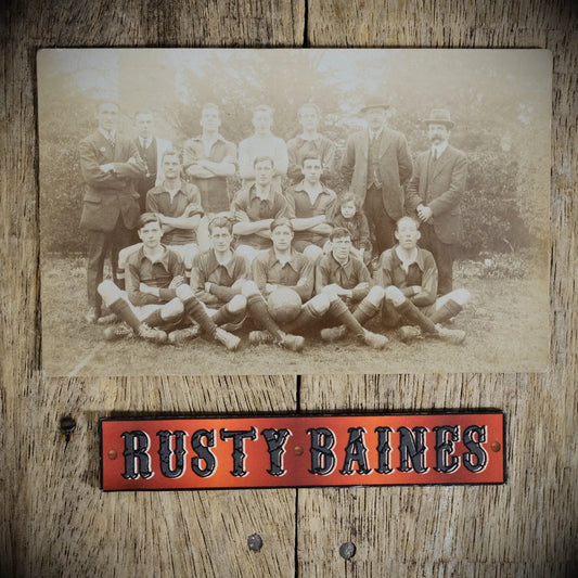 Postcard, Unidentified British Football Team 1920, Real Photo