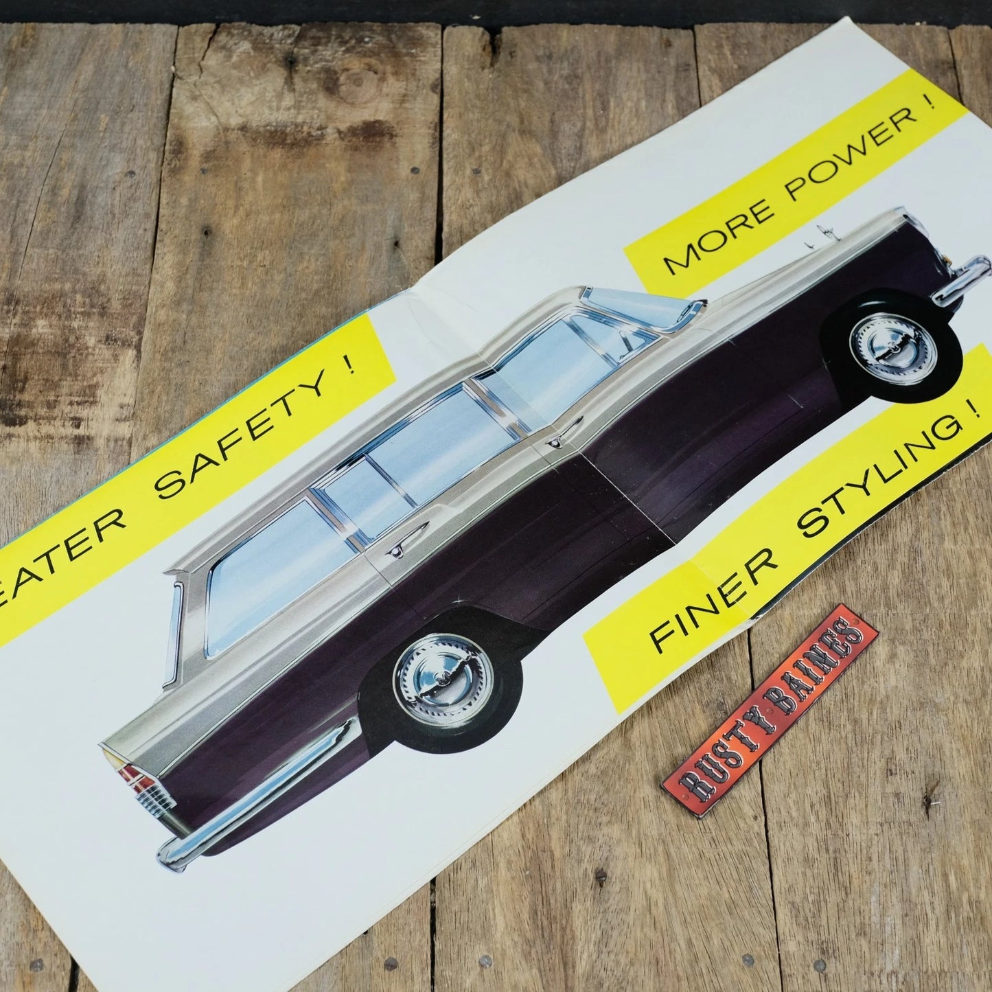 Original Car Brochure, Morris Oxford Traveller (estate) MkVI 1965