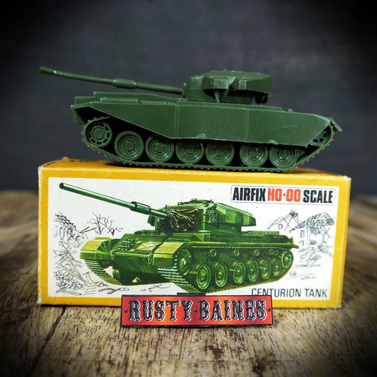 Vintage Airfix OO Gauge Plastic Centurion WW2 Tank Boxed