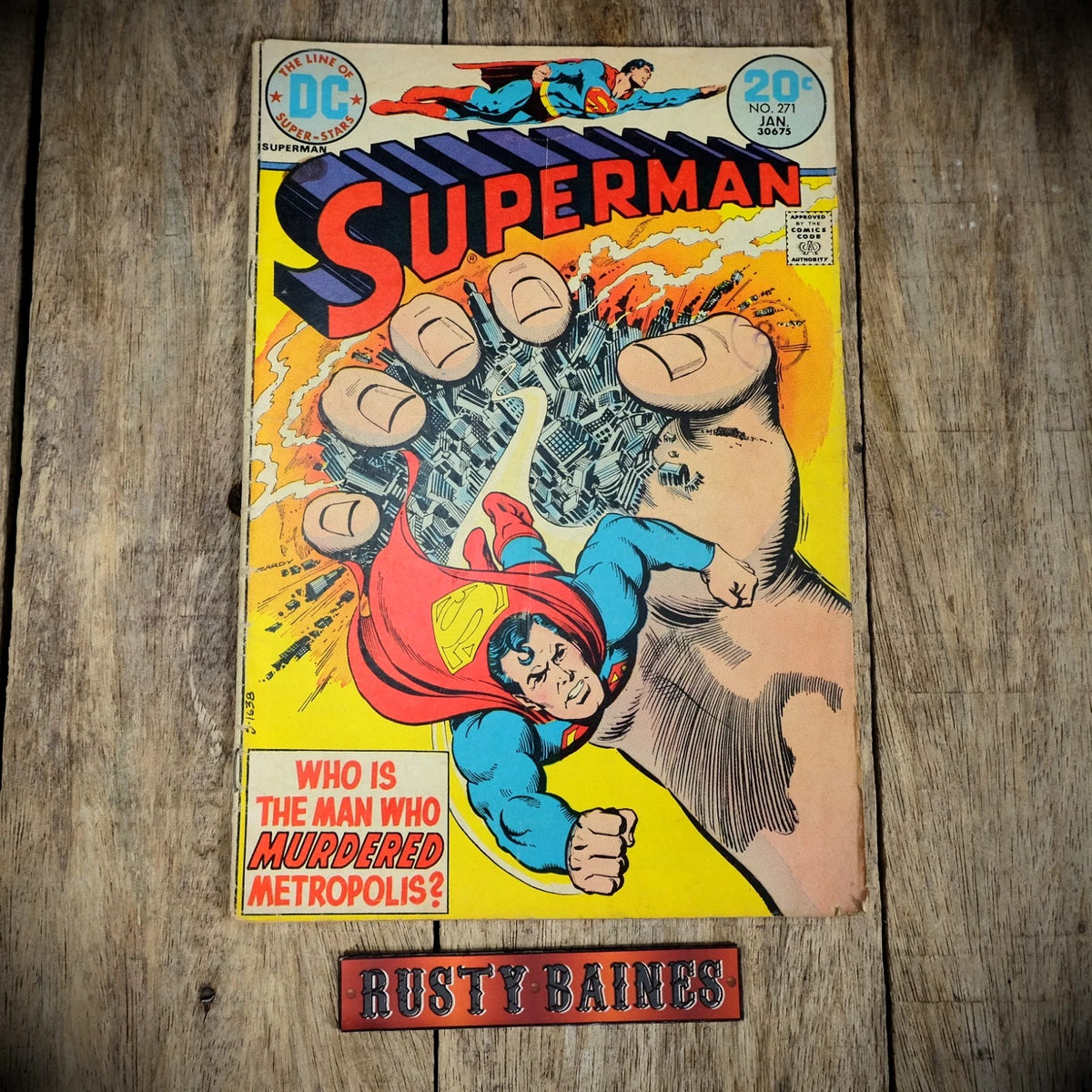 DC Comic, Superman #271, 1974