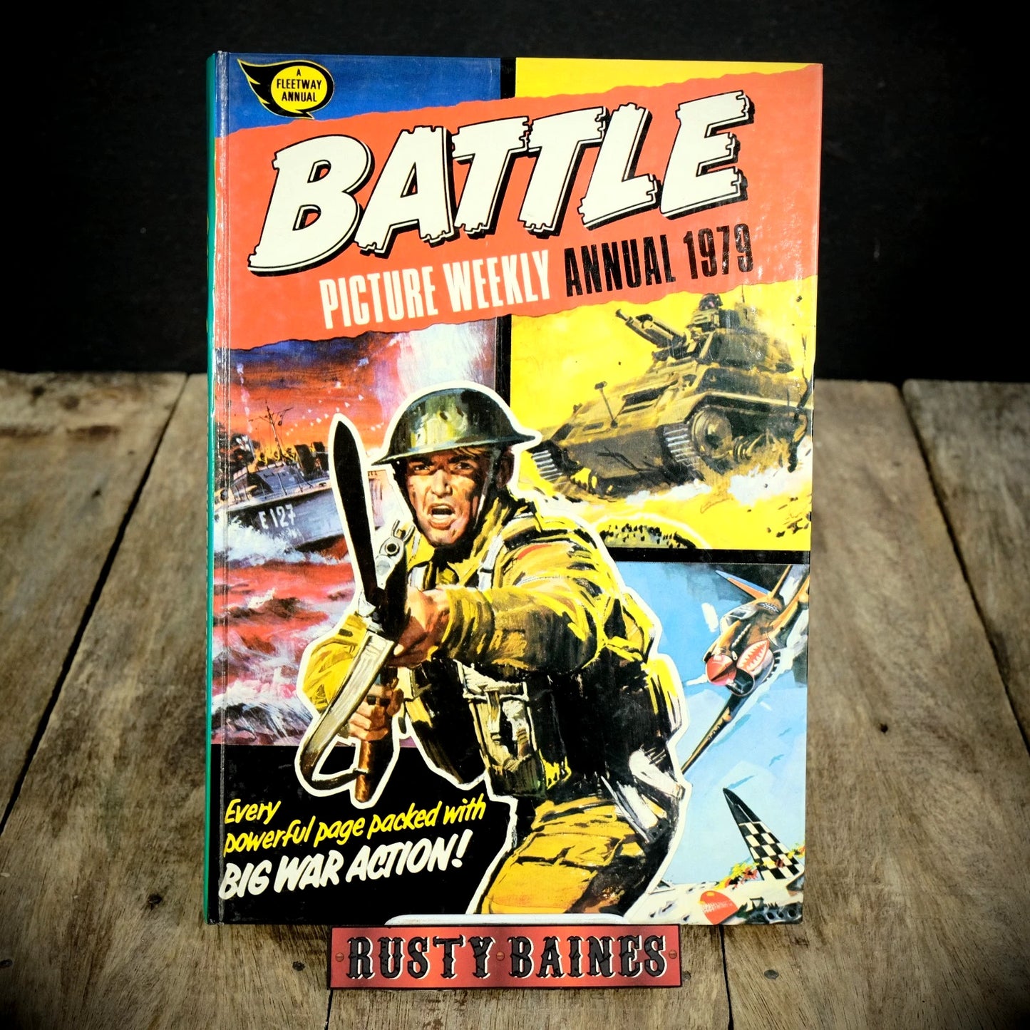 Battle Picture Weekly Annual 1979, Vintage British Fleetway Comic Hardcover