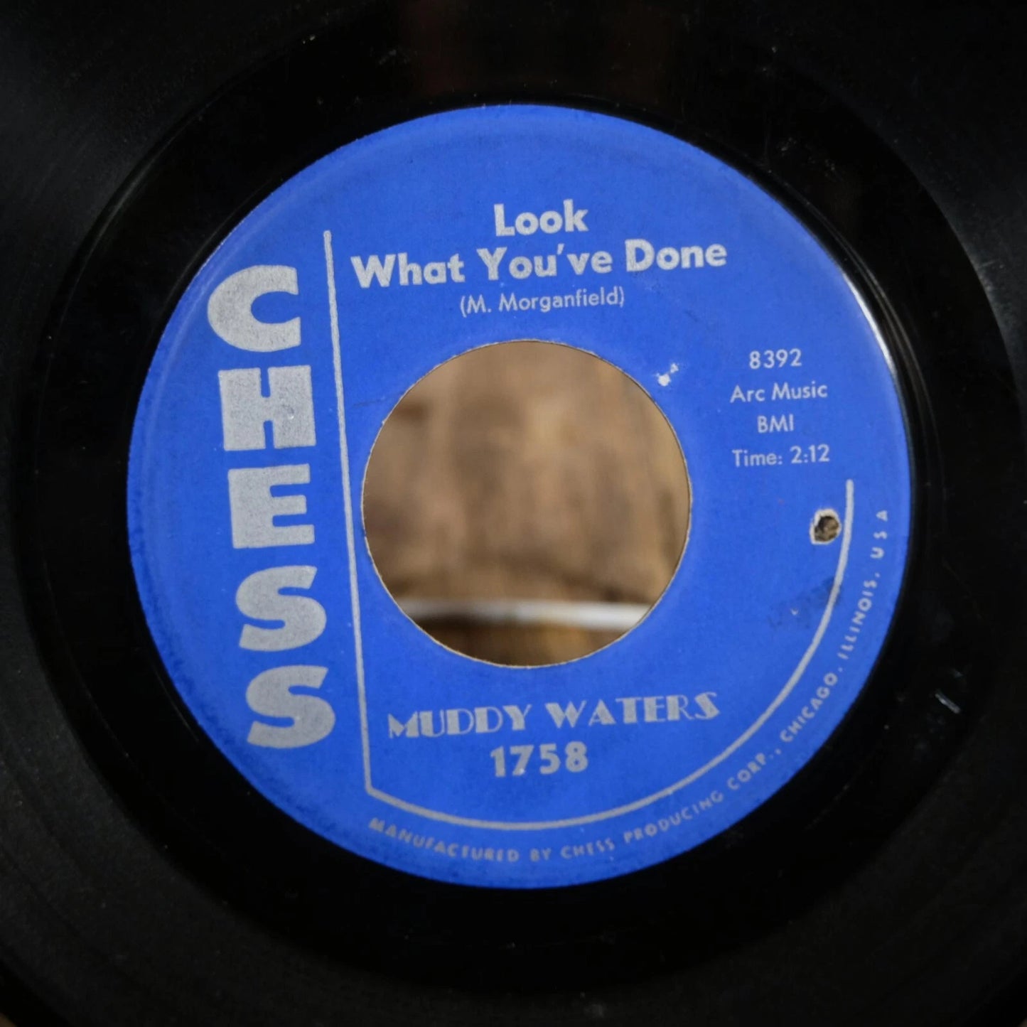 Record 7" Single, Muddy Waters, Love Affair, Drilled Centre