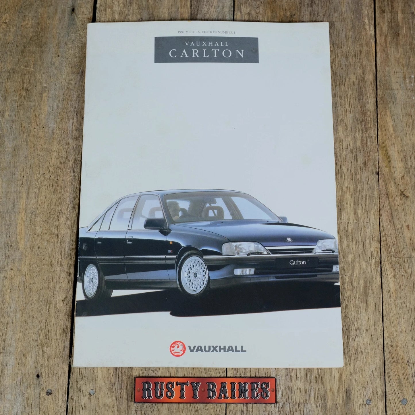 Original Car Brochure, Vauxhall Carlton, UK 1991, Saloon/Estate, GSi, CD, CDX