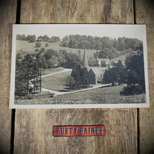 Postcard, Flaxley Church and Abbey, Real Photo