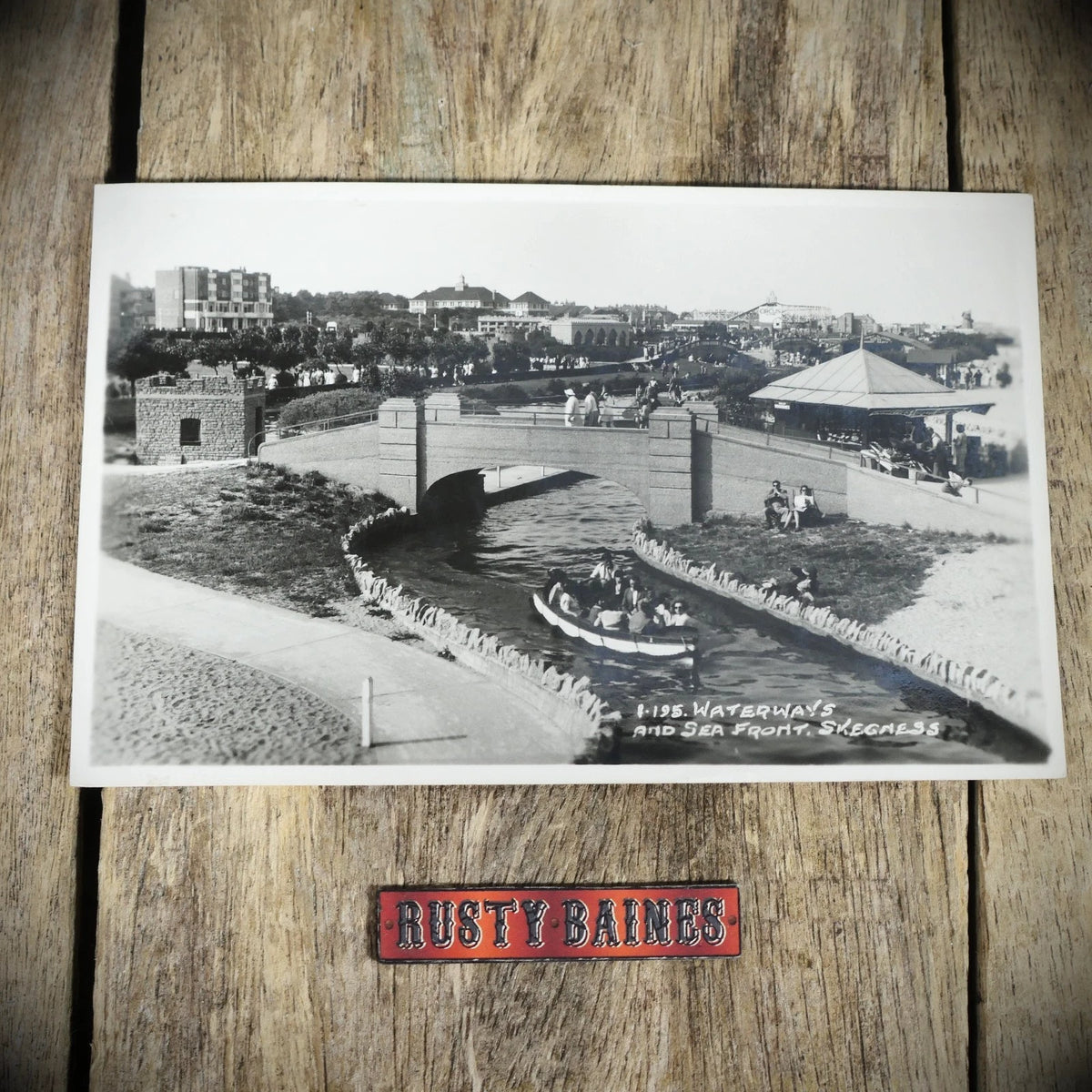 Postcard, Skegness Waterways, Leisure Park 1960's, Real Photo