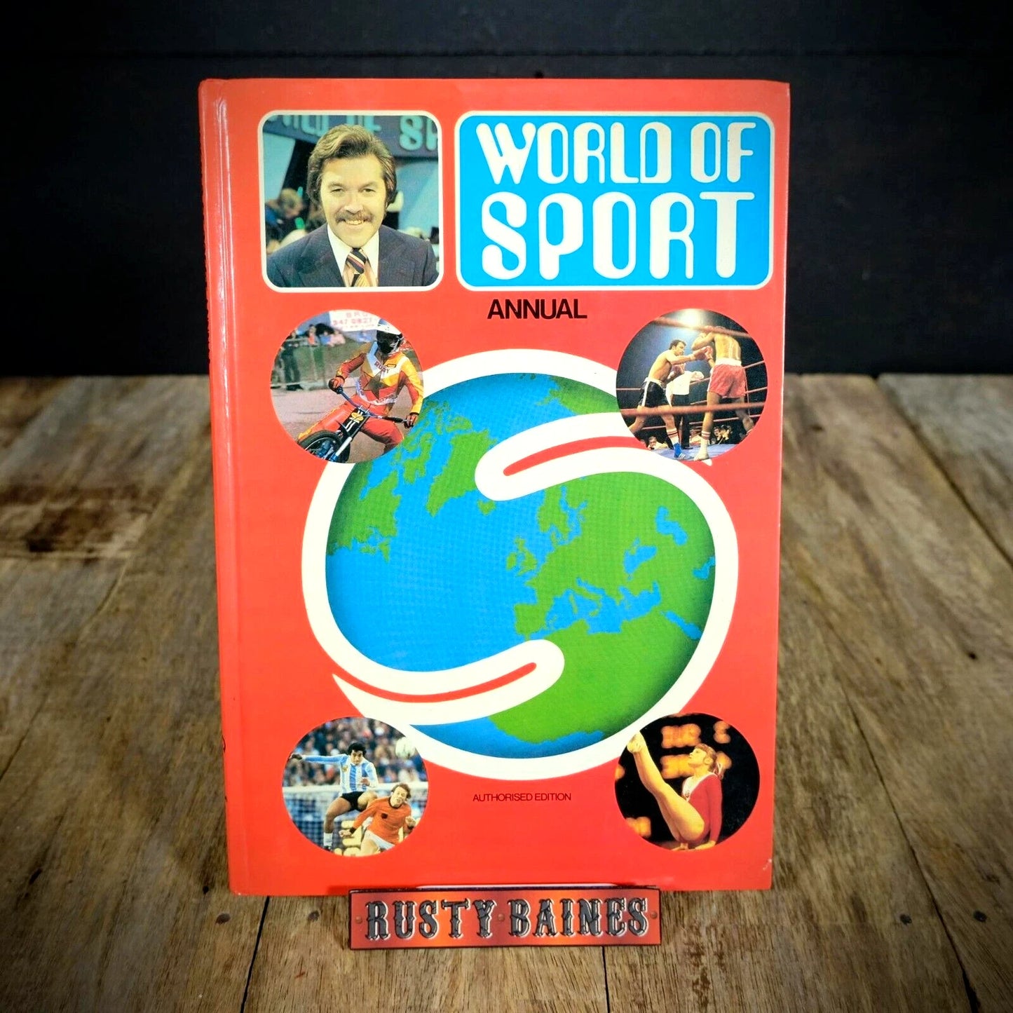 ITV World of Sport, 1979, Dickie Davies Hardcover Annual