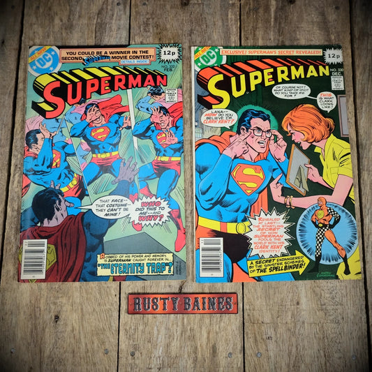 DC Comic, Superman #330, 332, 1978/79