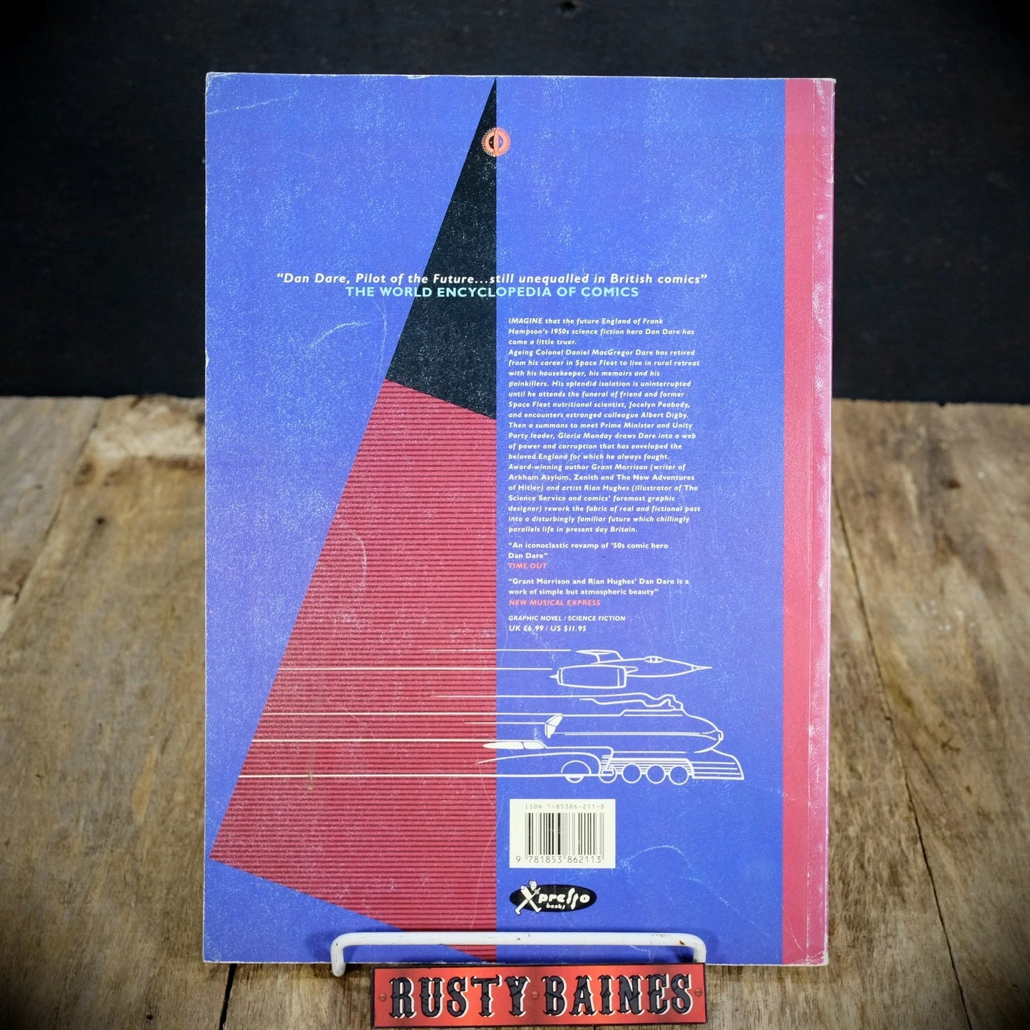 Dan Dare, Comic Graphic Novel & Christmas Card, Grant Morrison, Rian Hughes