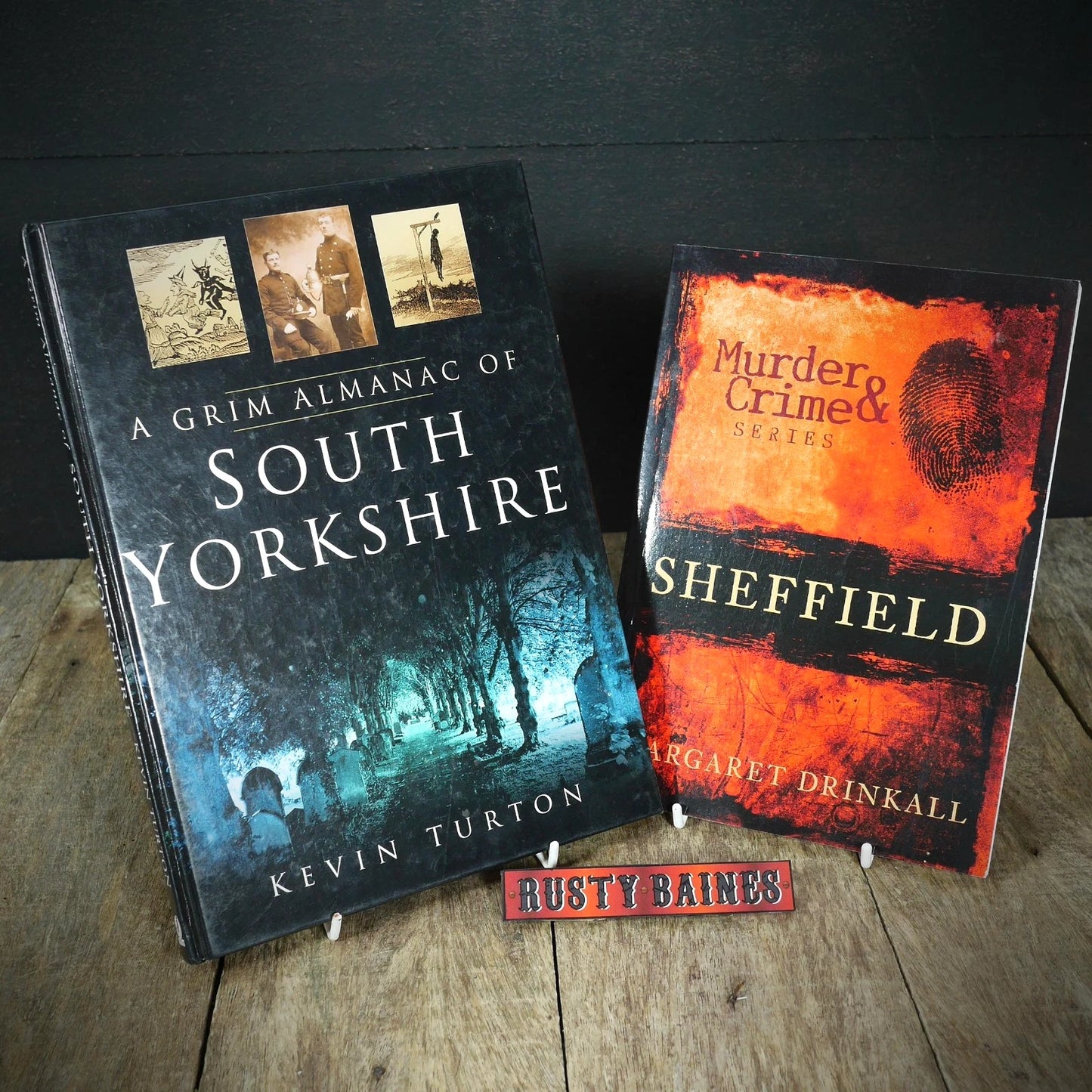 Sheffield/South Yorkshire True Crime/Murder Books, Margaret Drinkall/K Turton