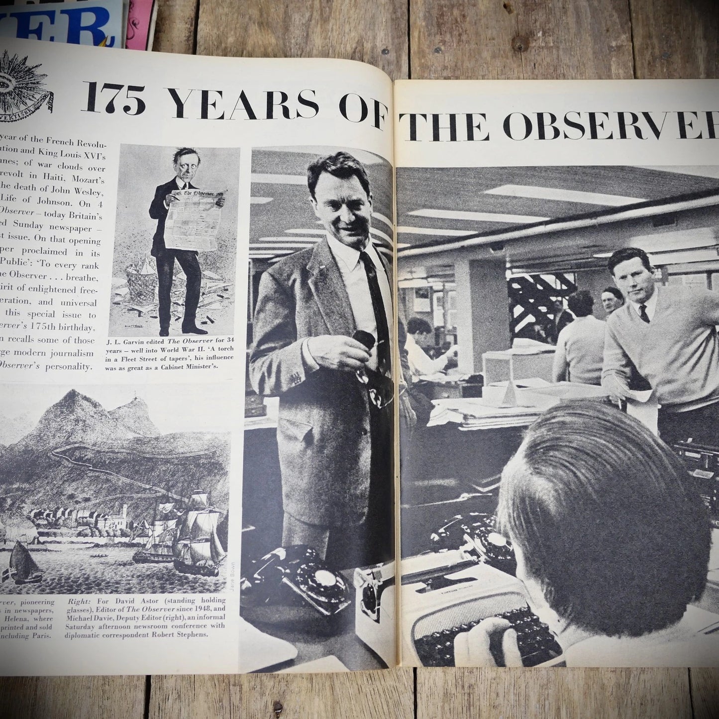 Vintage Observer Magazine 4th December 1966, 175th Birthday Issue