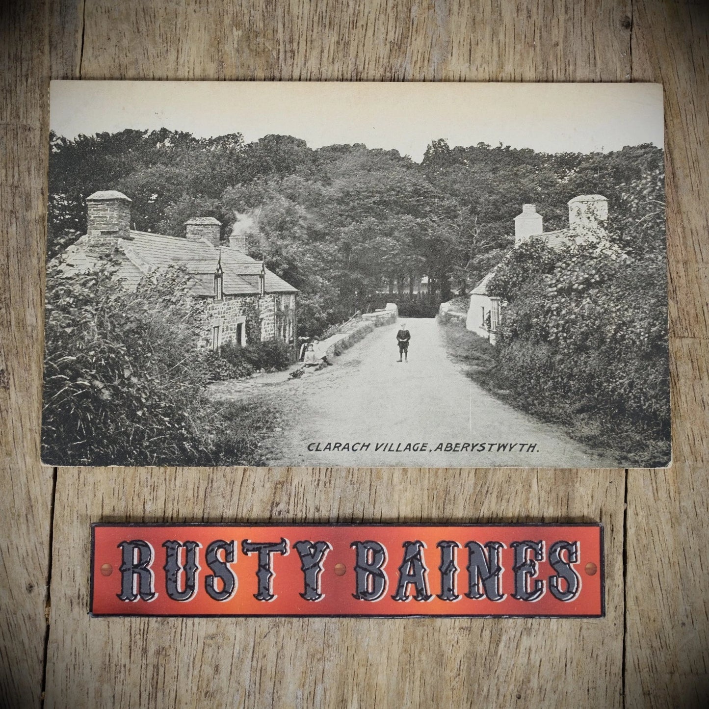 Postcard, Clarach Village Aberystwyth, 199, Printed