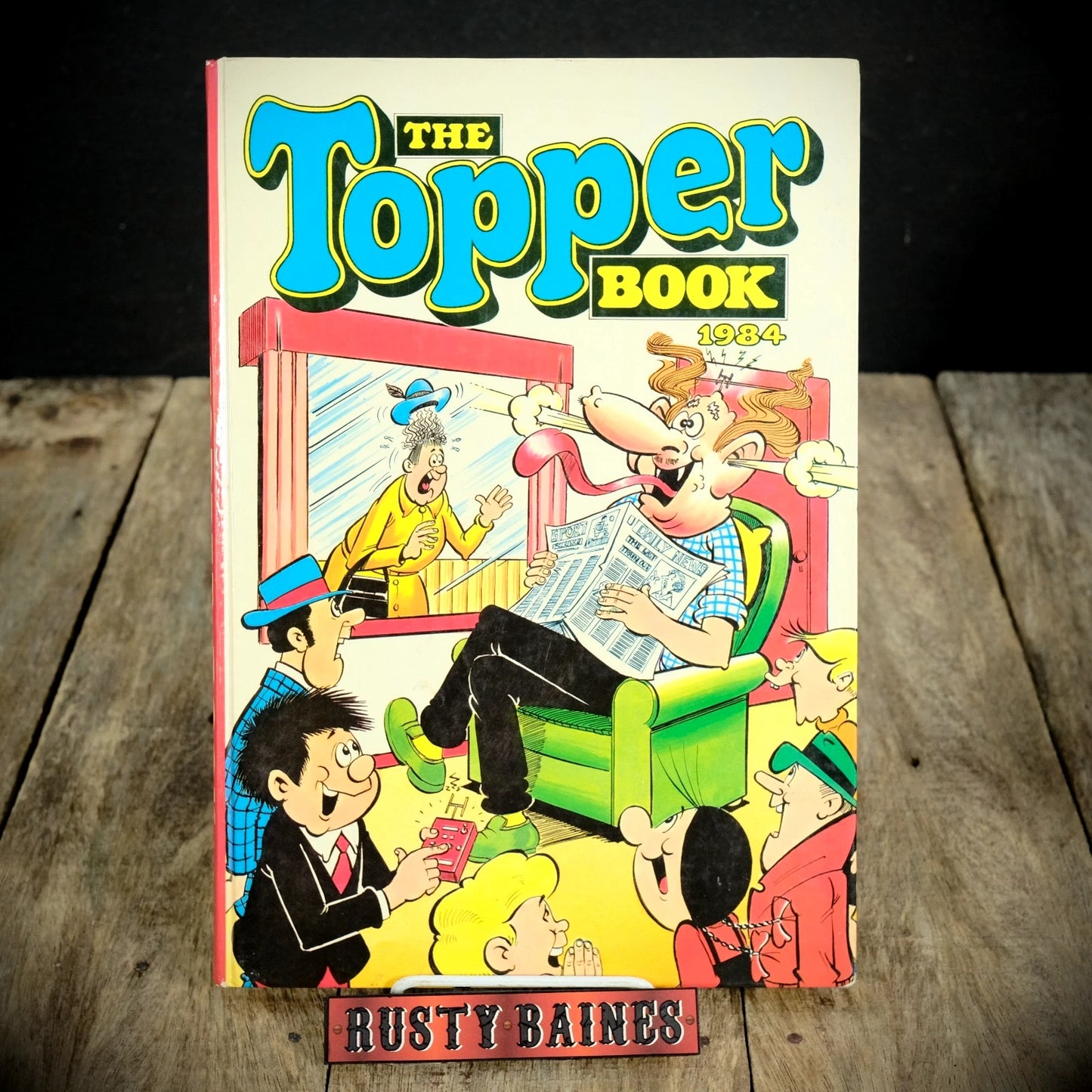 Topper Annual 1984, Vintage British D C Thomson Comic Hardcover